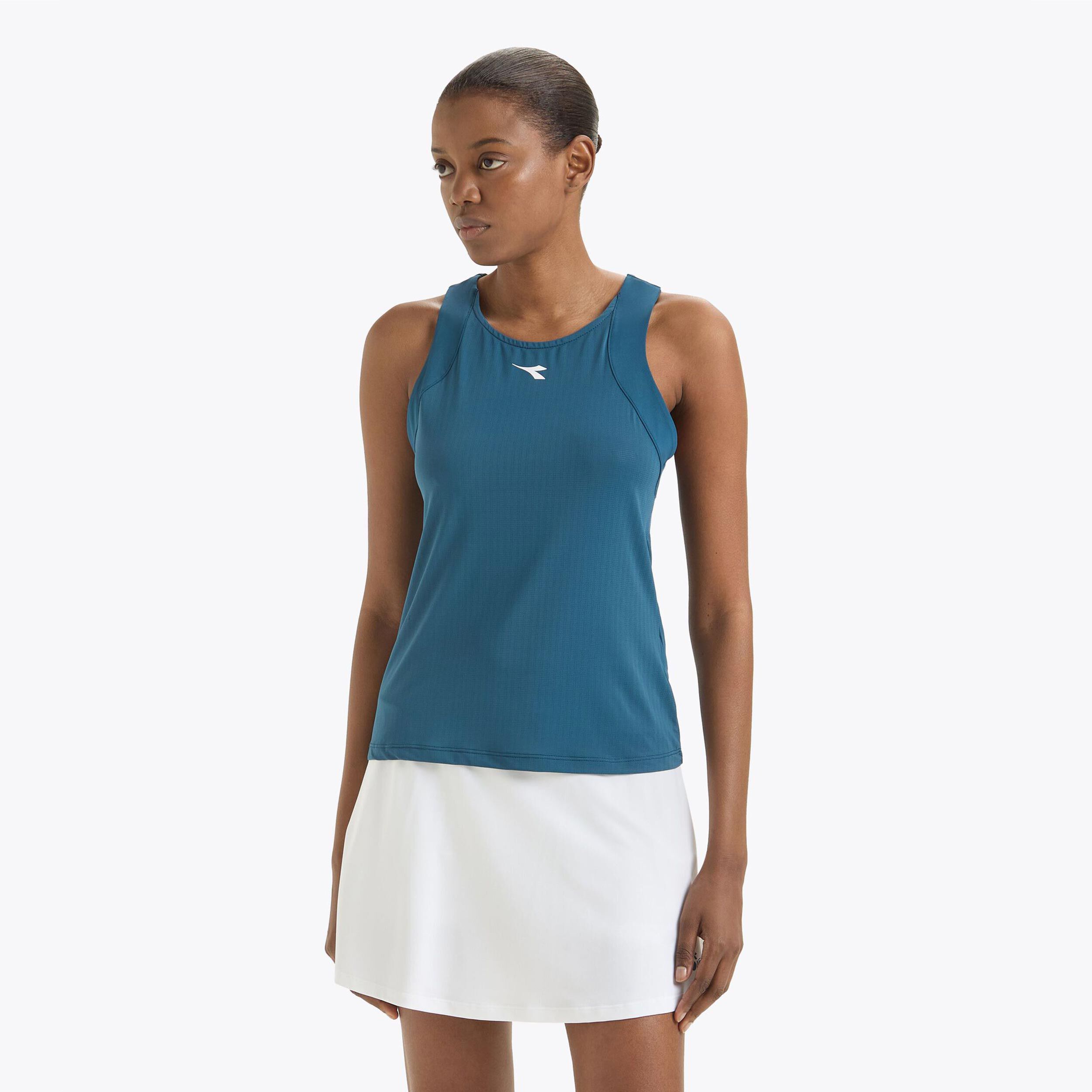 L. Icon Tank-Top Damen - Petrol