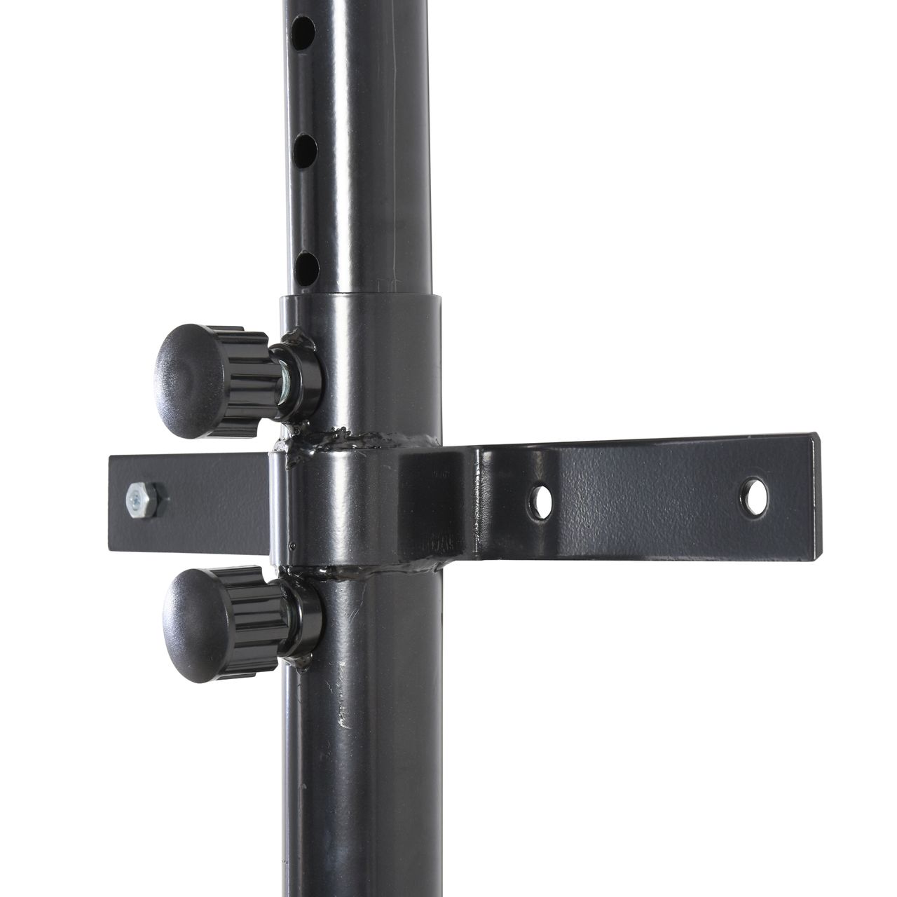 HOMCOM Boxsackhalterung 60-88cm Wandhalterung Boxsack Sandsack Halterung Schwarz