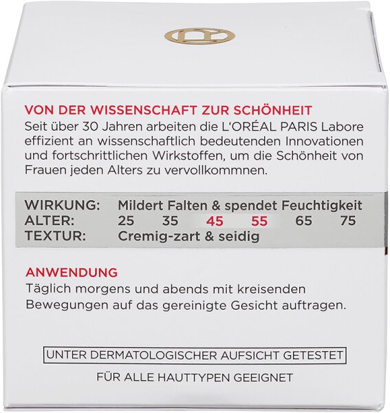 L'Oréal Paris Anti-Falten Experte Intensiv-Pflege Tag Retino-Peptide 45+ Gesichtscreme