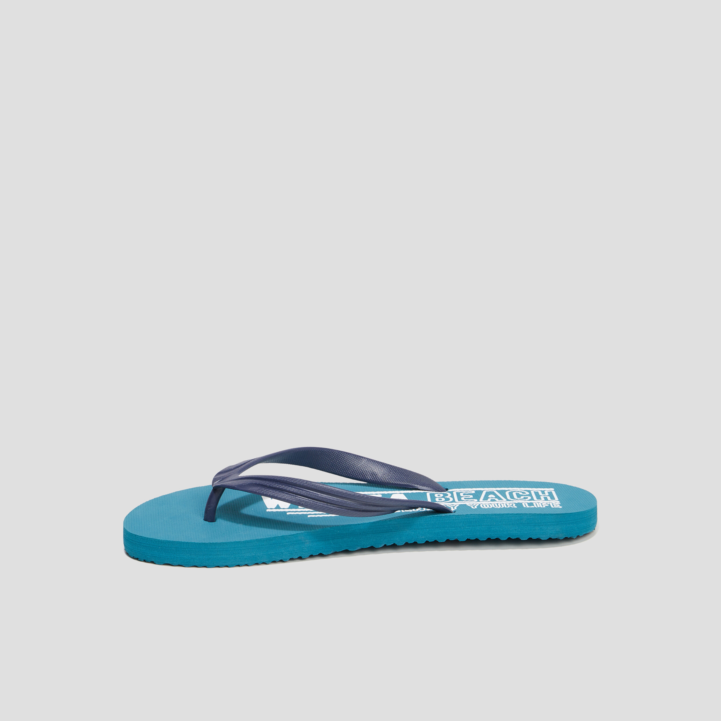 Tongs Wamea Beach bleu turquoise homme | La Halle