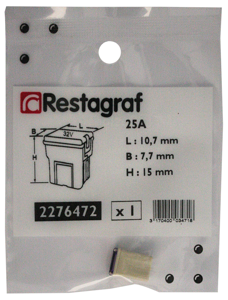 Restagraf 32 V 25 A Micro J-CASE Blocksicherung - ATU