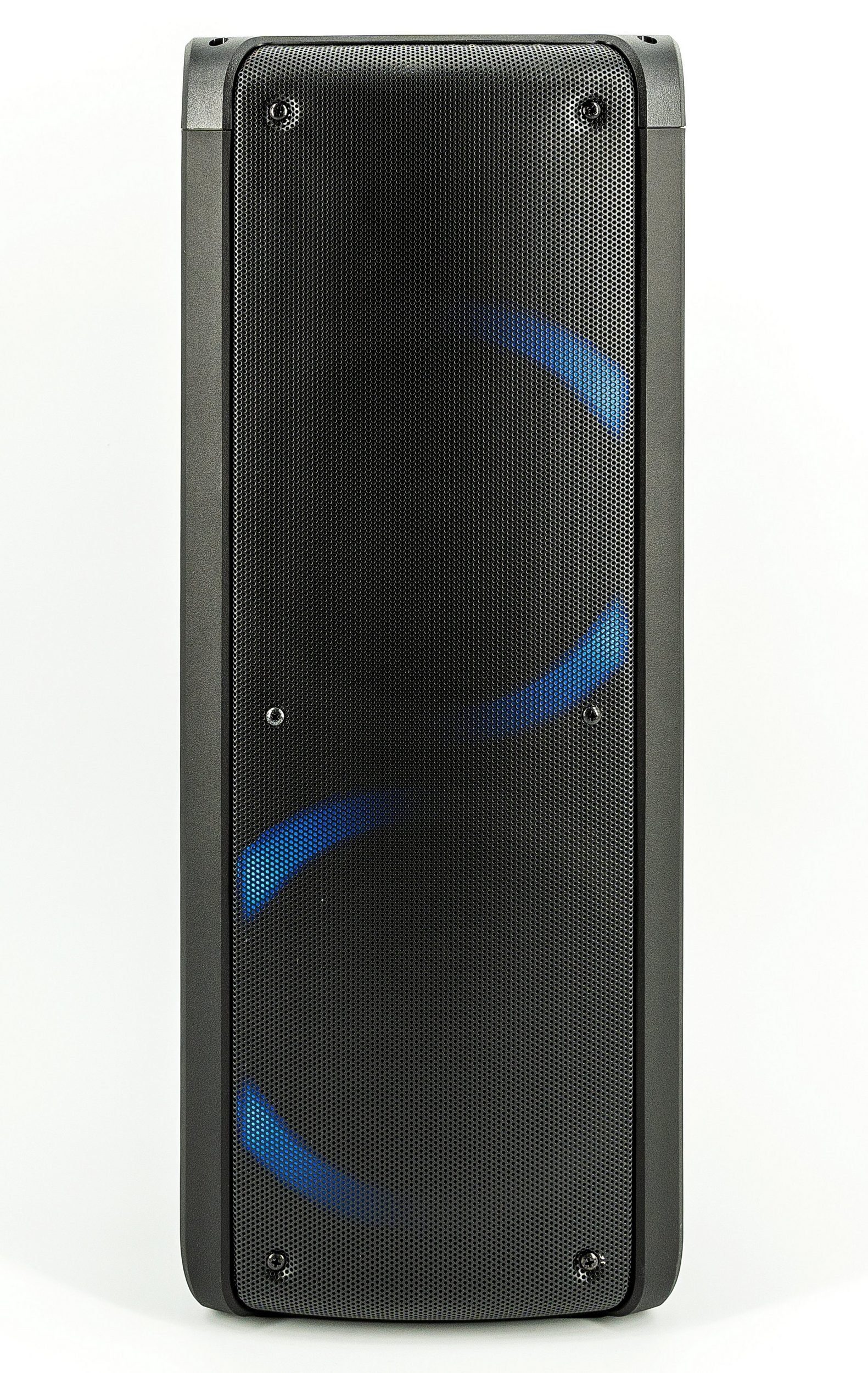 Reflexion PS09BT mit rotierenden Lichteffekten Stereo Party-Lautsprecher (Bluetooth, 500 W, Bluetooth, Radio, USB, AUX IN, Micro SD Kartenslot)