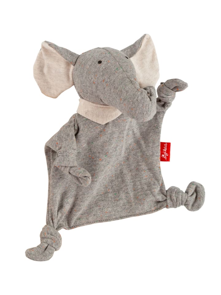 Sigikid Mini-Schnuffeltuch Elefant in grau günstig kaufen onesize