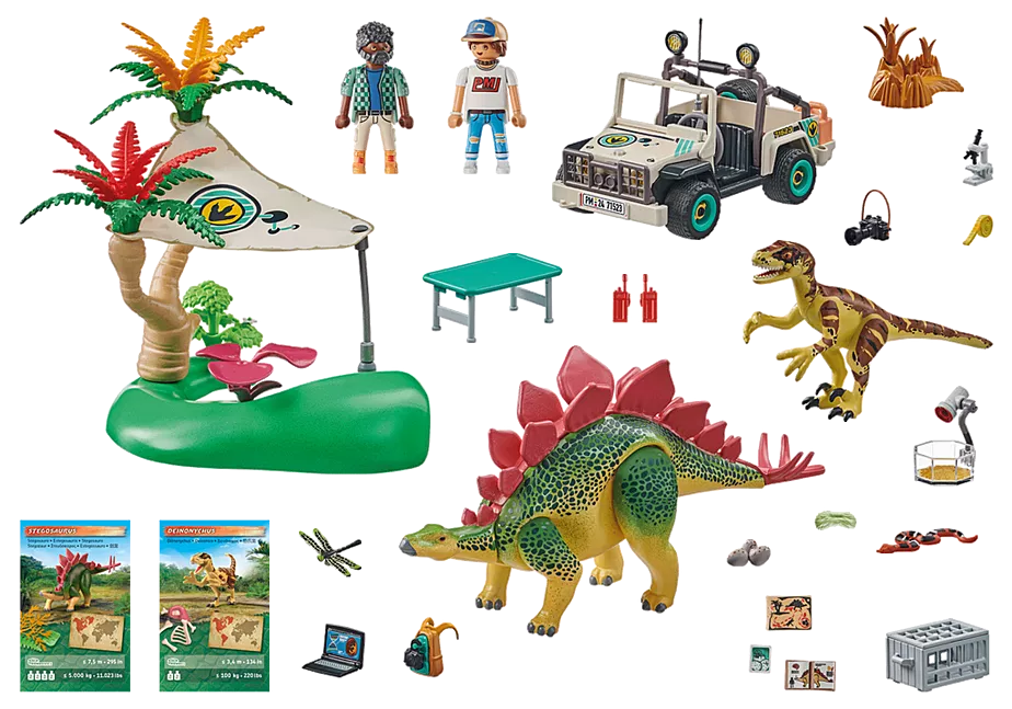Forschungscamp mit Dinos
