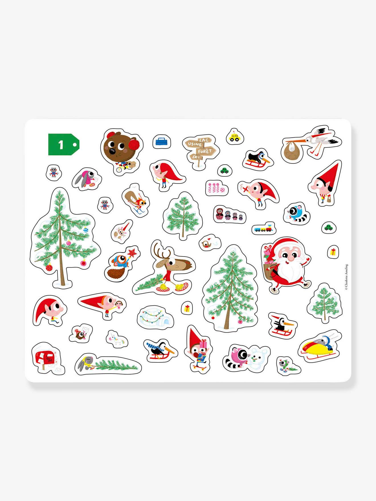 Ma Pochette de 200 Autocollants de Noël