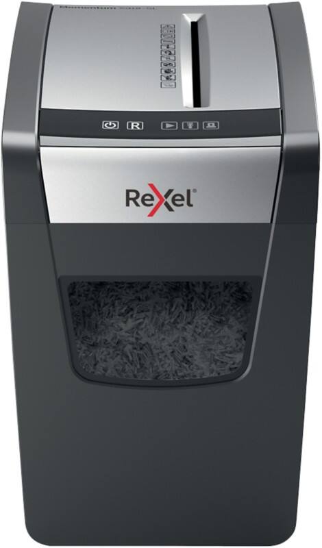 Rexel Momentum X312-SL Slimline Aktenvernichter Partikelschnitt Sicherheitsstufe P-3 12 Blatt