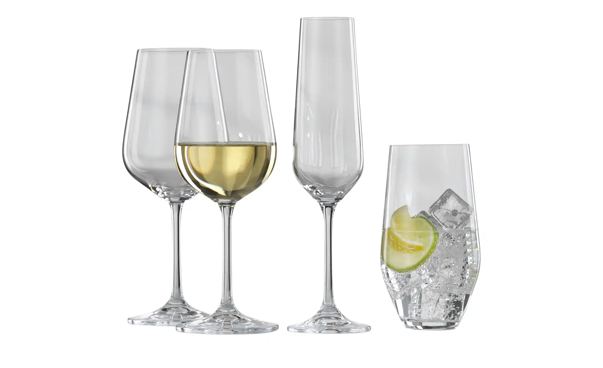 BOHEMIA Kelchglas-Set, 24-teilig