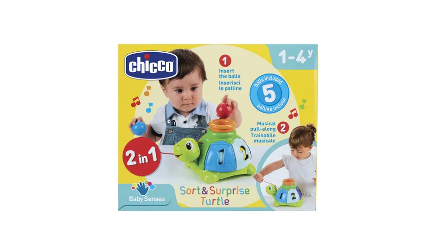 Chicco - SORTIER-SCHILDKRÖTE ZUM ZIEHEN
