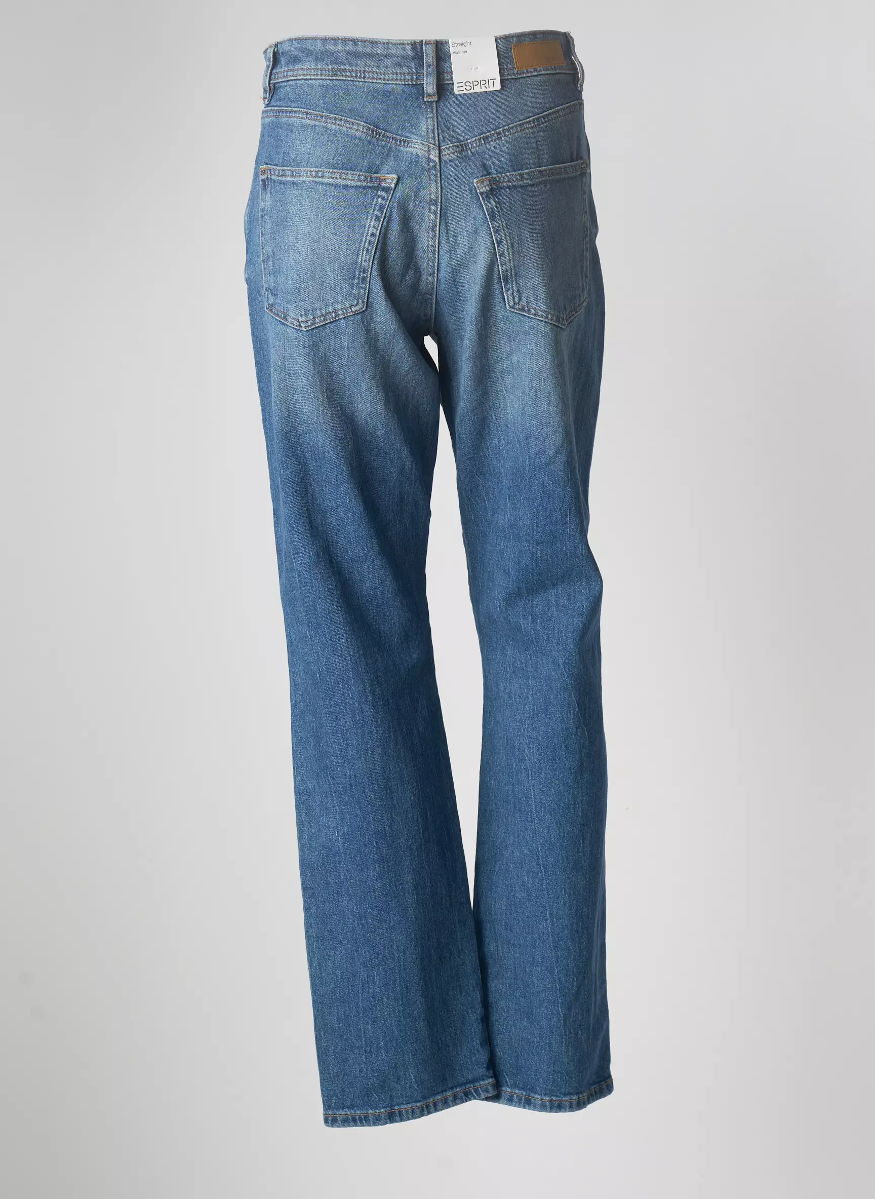 Esprit Jeans Coupe Droite Femme couleur bleu