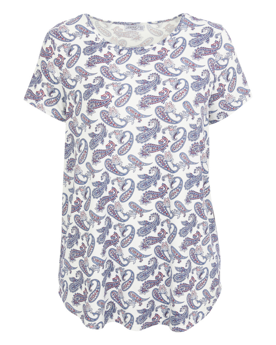 T-Shirt mit Stretch