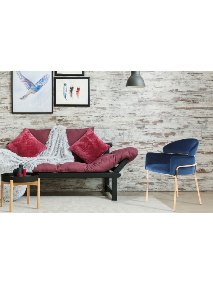 Kayoom Stuhl Sunniva in Blau / Roségold günstig kaufen onesize