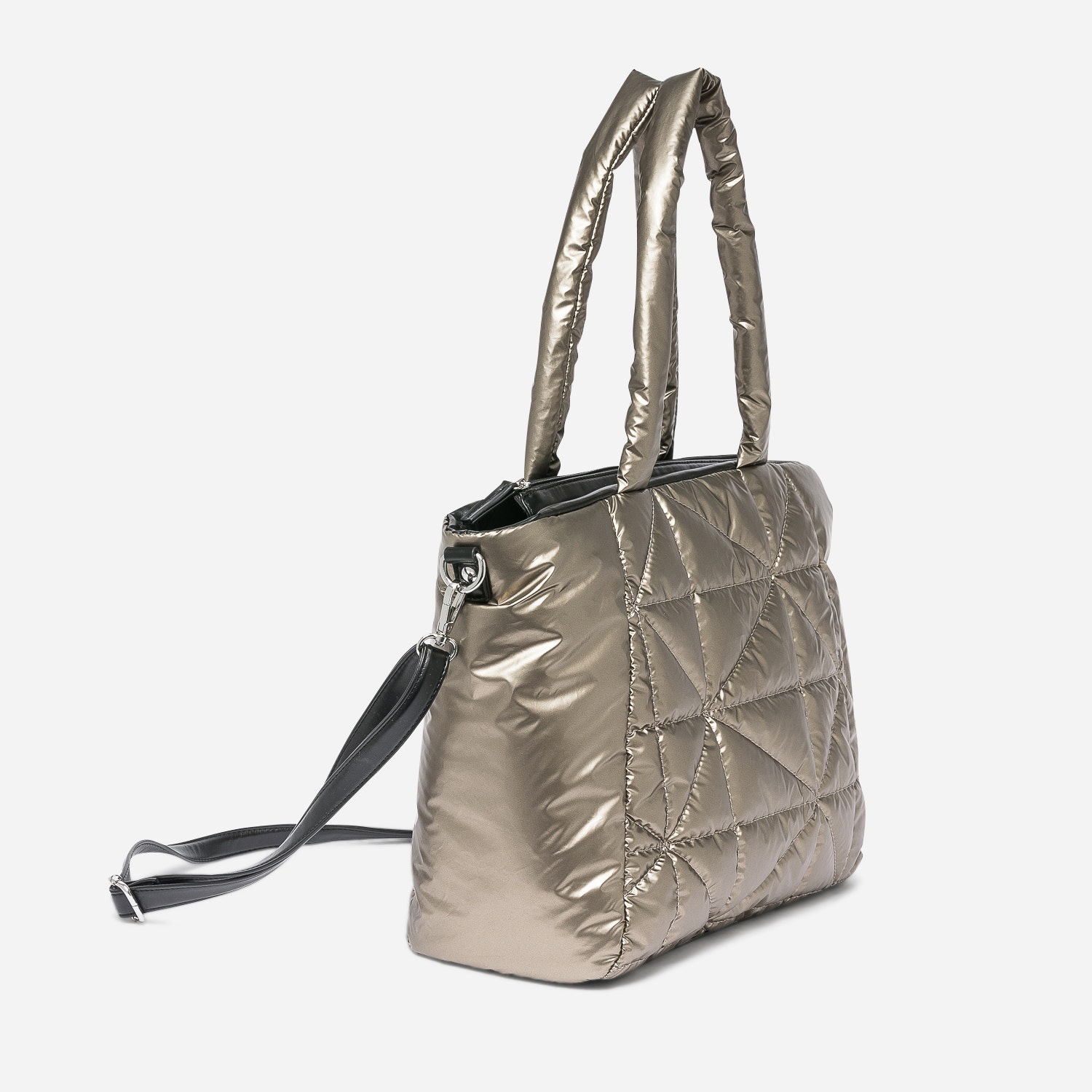 Sac à main TEXTO matelassé bronze