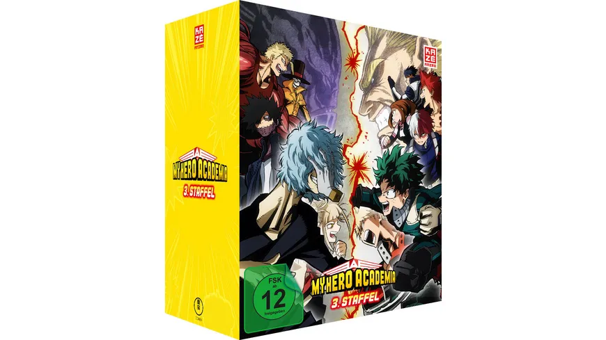 My Hero Academia - Staffel 3 - Gesamtausgabe  [5 DVDs]