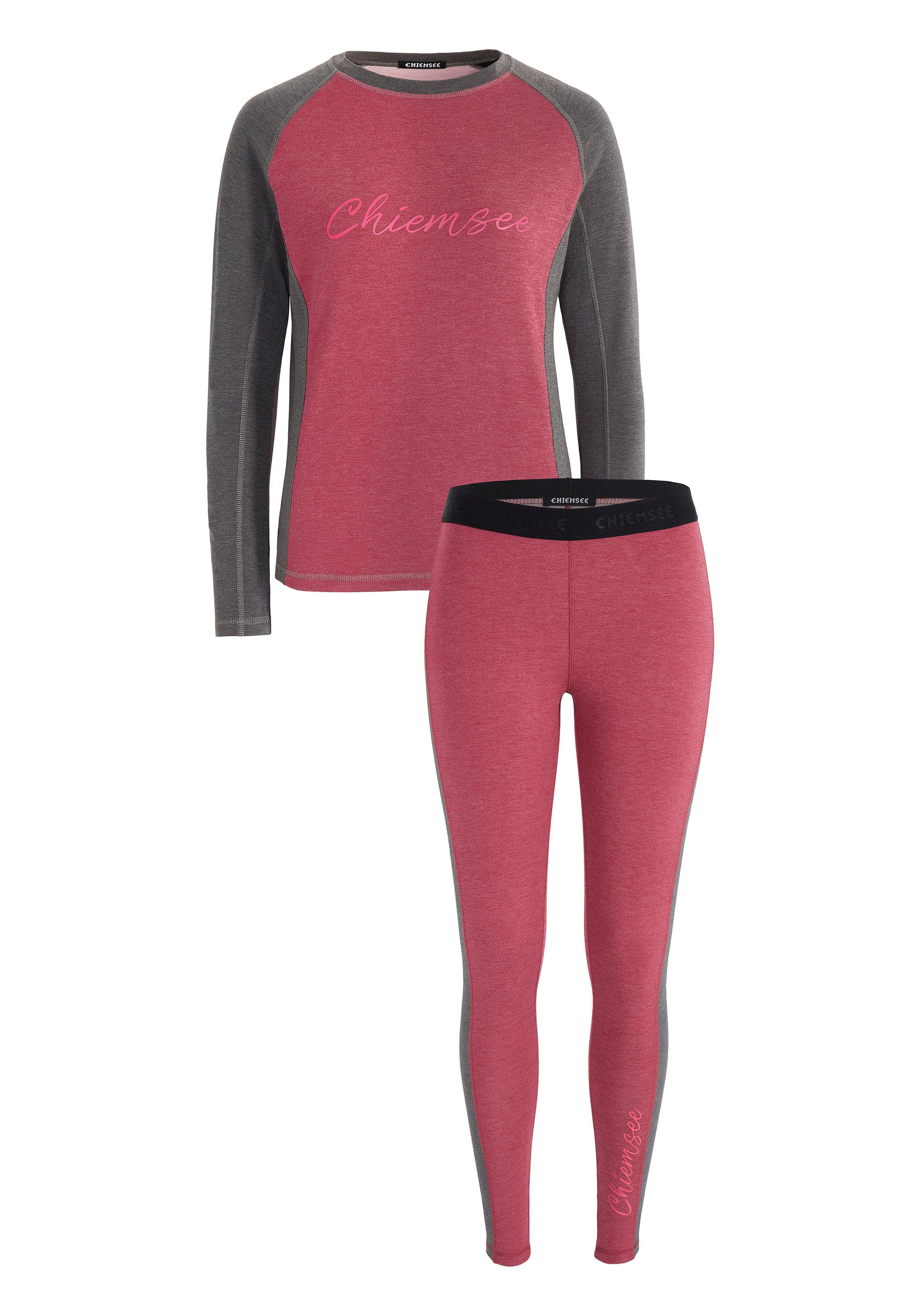 Chiemsee Unterziehshirt SANGRIA (Set, 2-St)