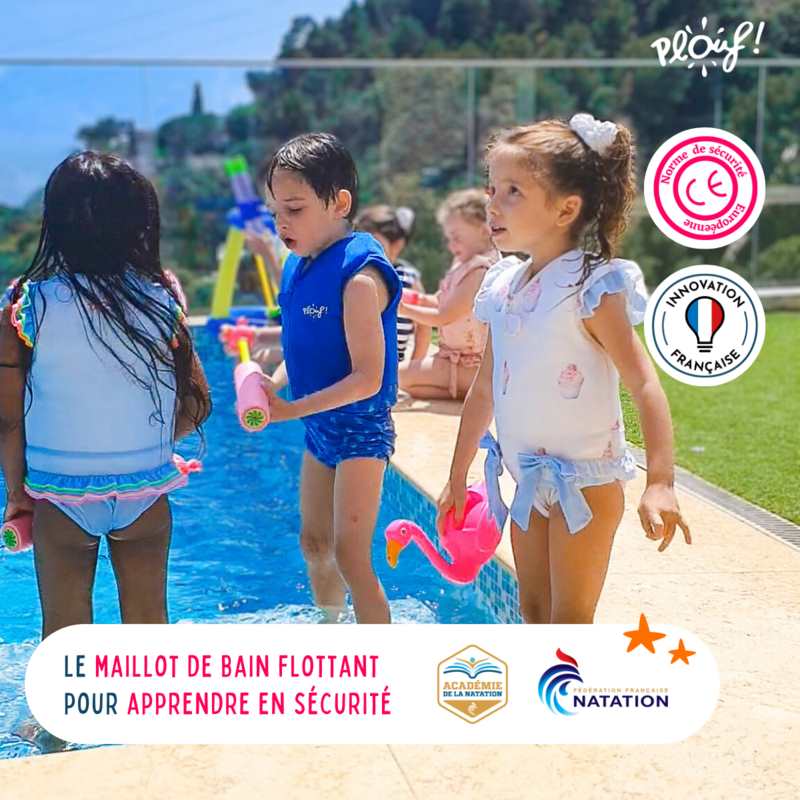 Maillot de bain flottant : Pyna boy Bleu
