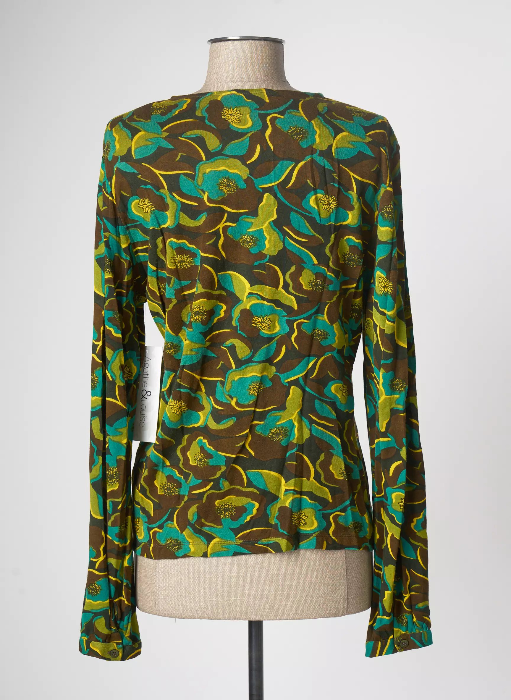 Agathe   Louise Tops Femme couleur vert