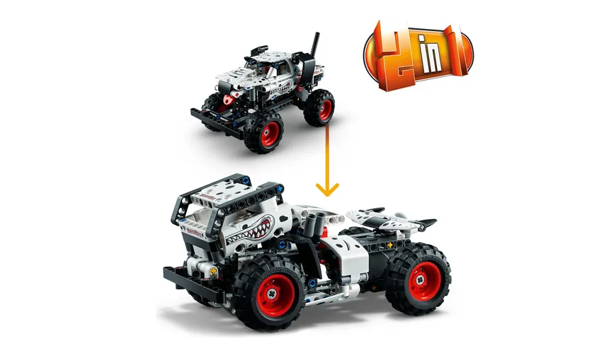 LEGO Technic 42150 Monster Jam Monster Mutt Dalmatian, Monster Truck