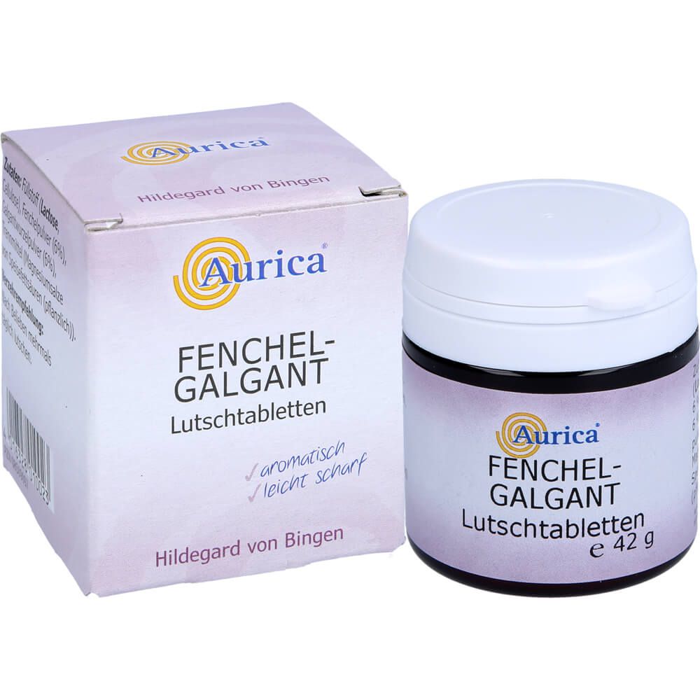 FENCHEL-GALGANT-Lutschtabletten Aurica