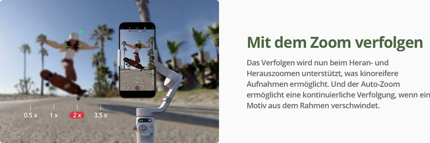 DJI Osmo Mobile 6 Platin-Grau Gimbal