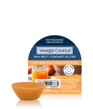 Yankee Candle Farm Fresh Peach Wax Melt Single Duftkerze-22 g