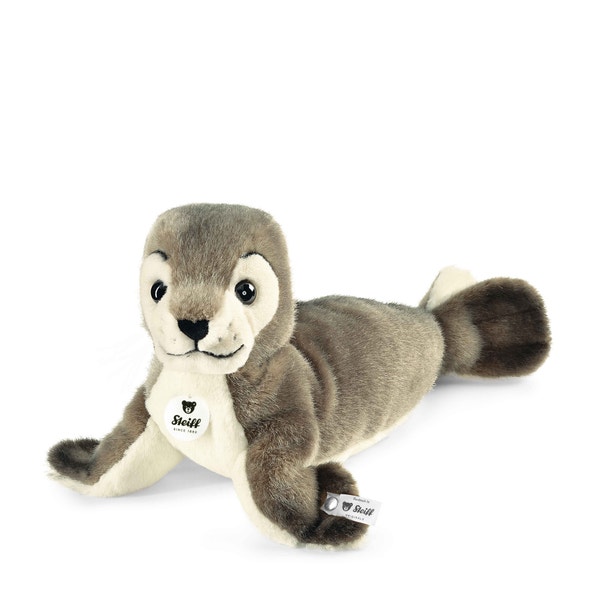 Robby Seehund, 30 cm, dunkelgrau