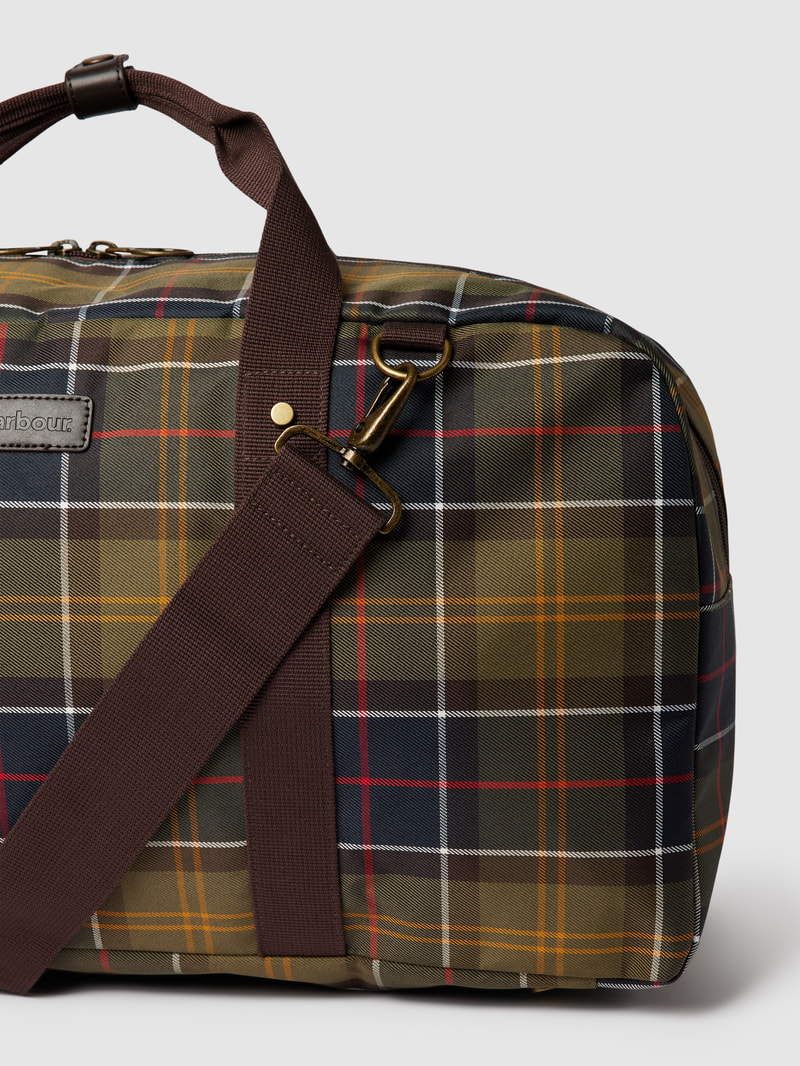 Weekender mit Tartan-Karo Modell 'TORRIDON TARTAN HOLDALL' in grün