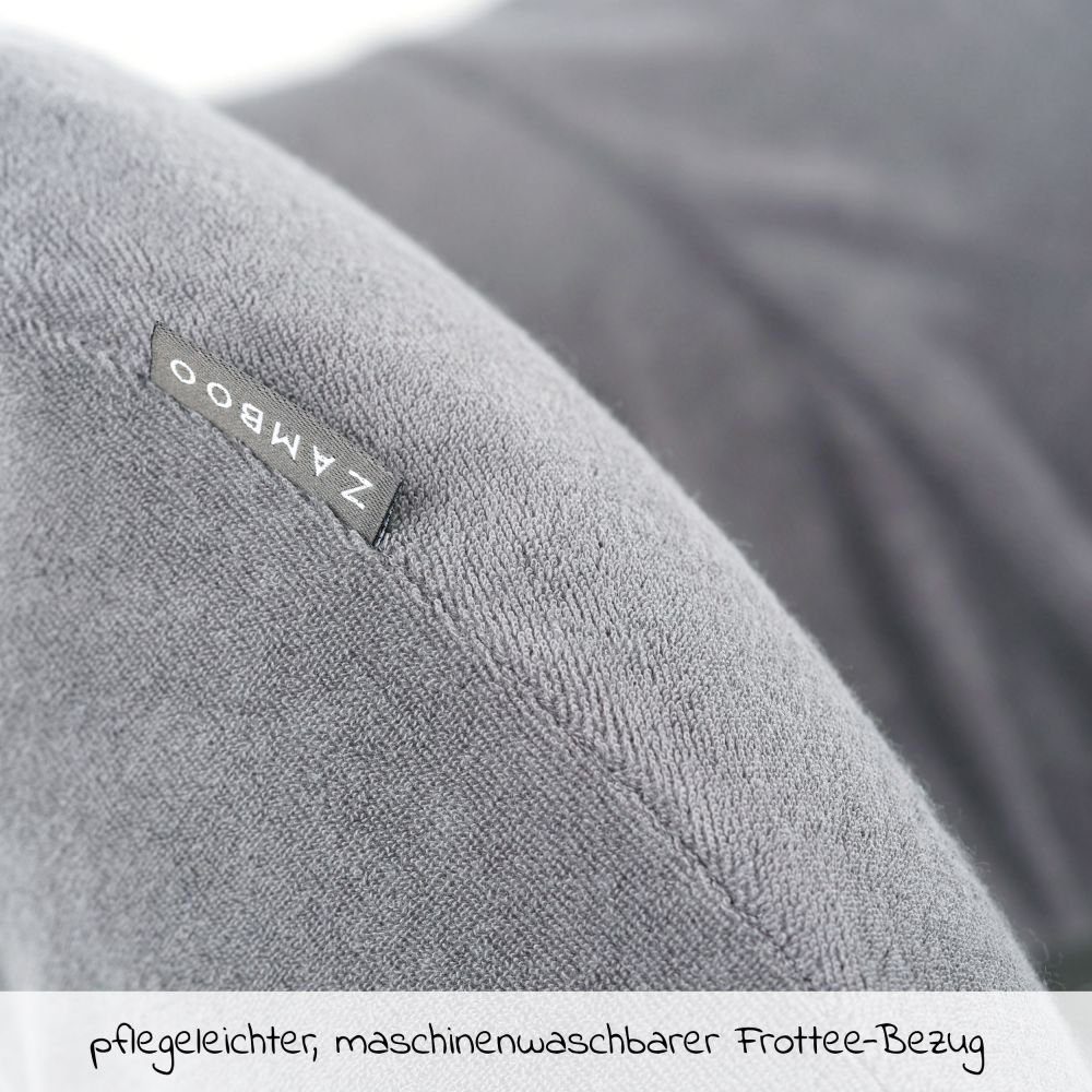 Zamboo Autokindersitz Grau, Bezug für Maxi Cosi Citi Babyschale Sommerbezug für Autositz Citi