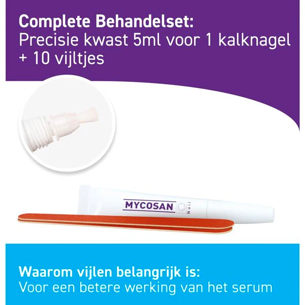 Kit de tratamiento para hongos en las uñas Mycosan - Dispositivo médico - 5 ml