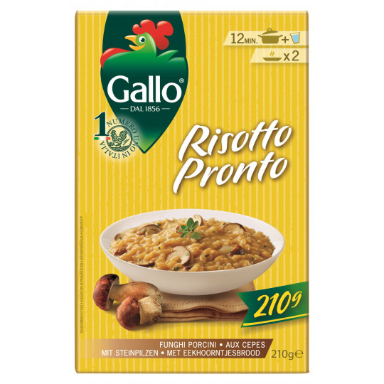 Gallo Risotto Pronto mit Steinpilzen 210G