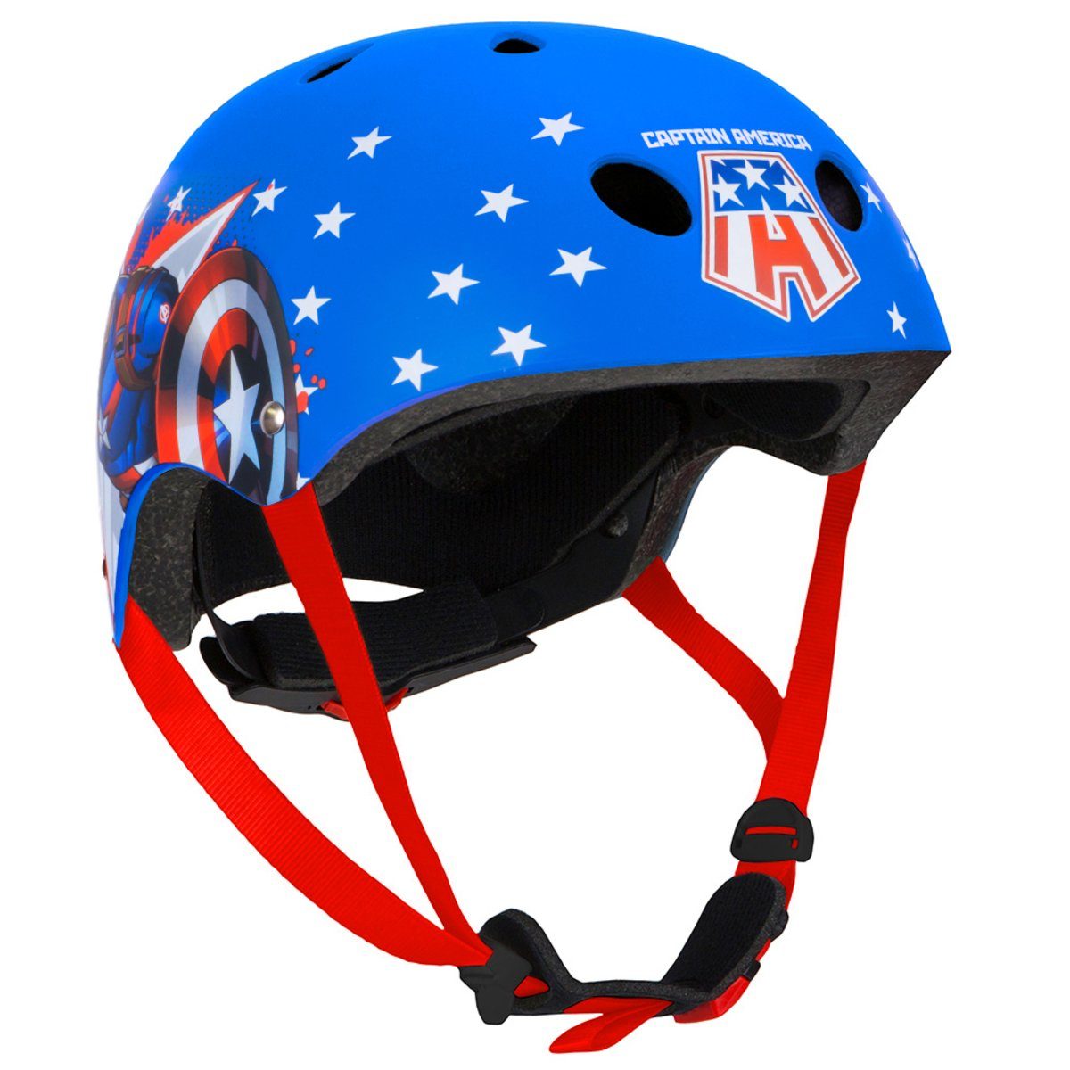 Seven Polska Kinderfahrradhelm /Marvel Fahrradhelm 