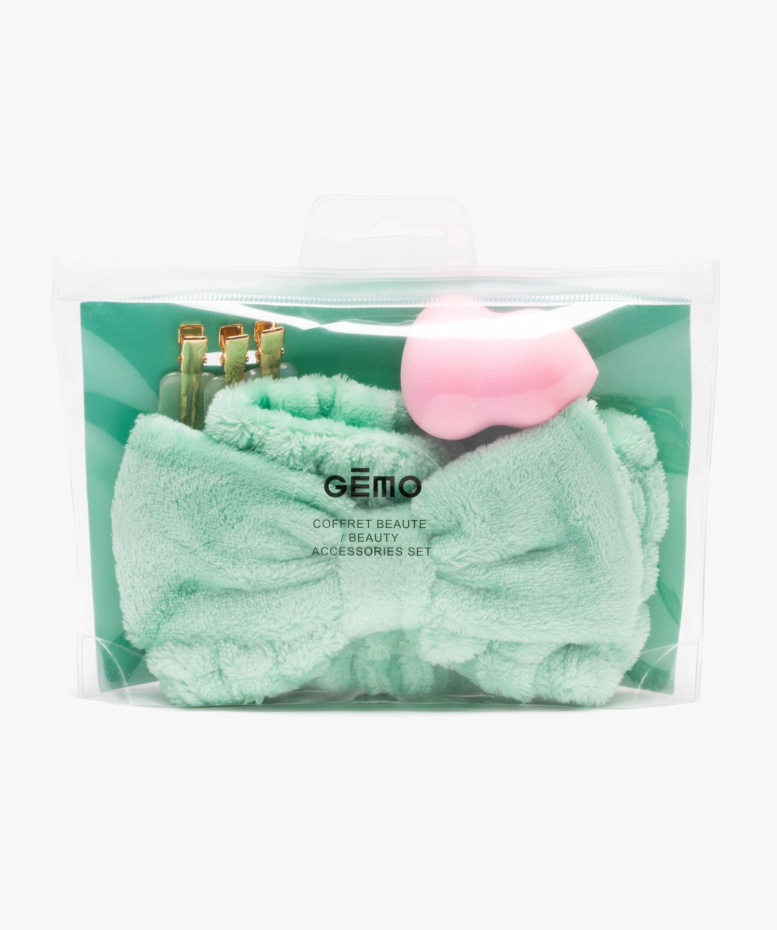 Pochette accessoires maquillage femme vert | GEMO