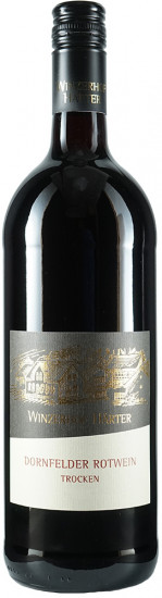 2022 Dornfelder Rotwein trocken 1,0 L - Winzerhof Härter
