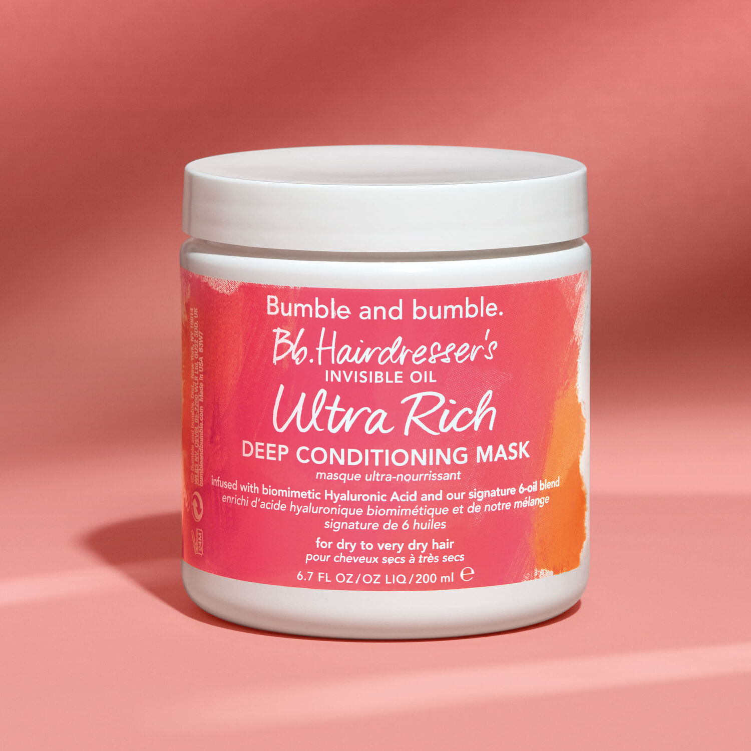 Bumble and Bumble Hairdresser’s Invisible Oil Masque Ultra Nourrissant pour cheveux secs à très secs