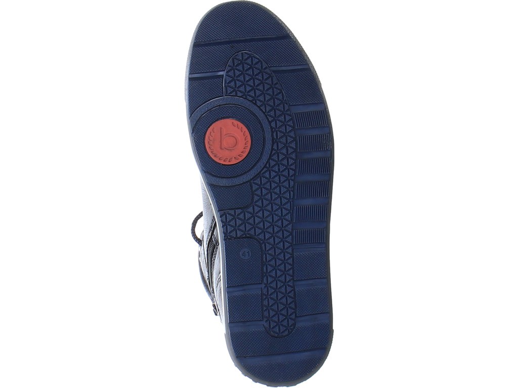 BUGATTI Schnür-Stiefeletten blau Huberto