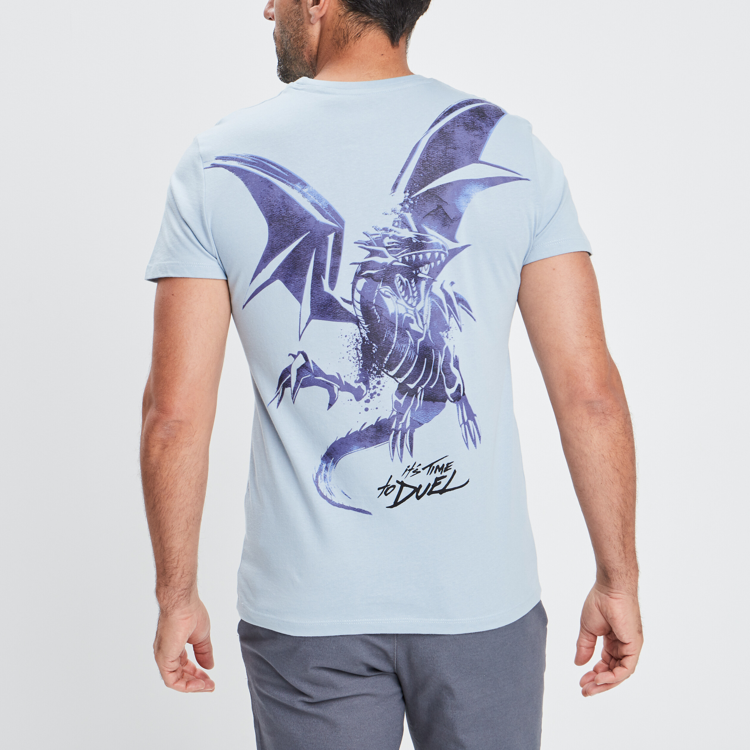 T-shirt Yu-Gi-Oh bleu homme | La Halle