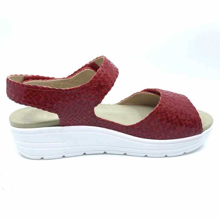 SOLIDUS Klassische Sandalen rot Greta