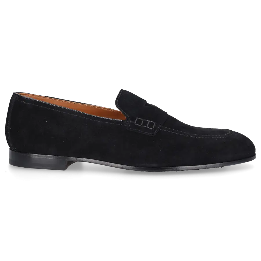 Doucal's - Loafer 2983 Veloursleder - schwarz