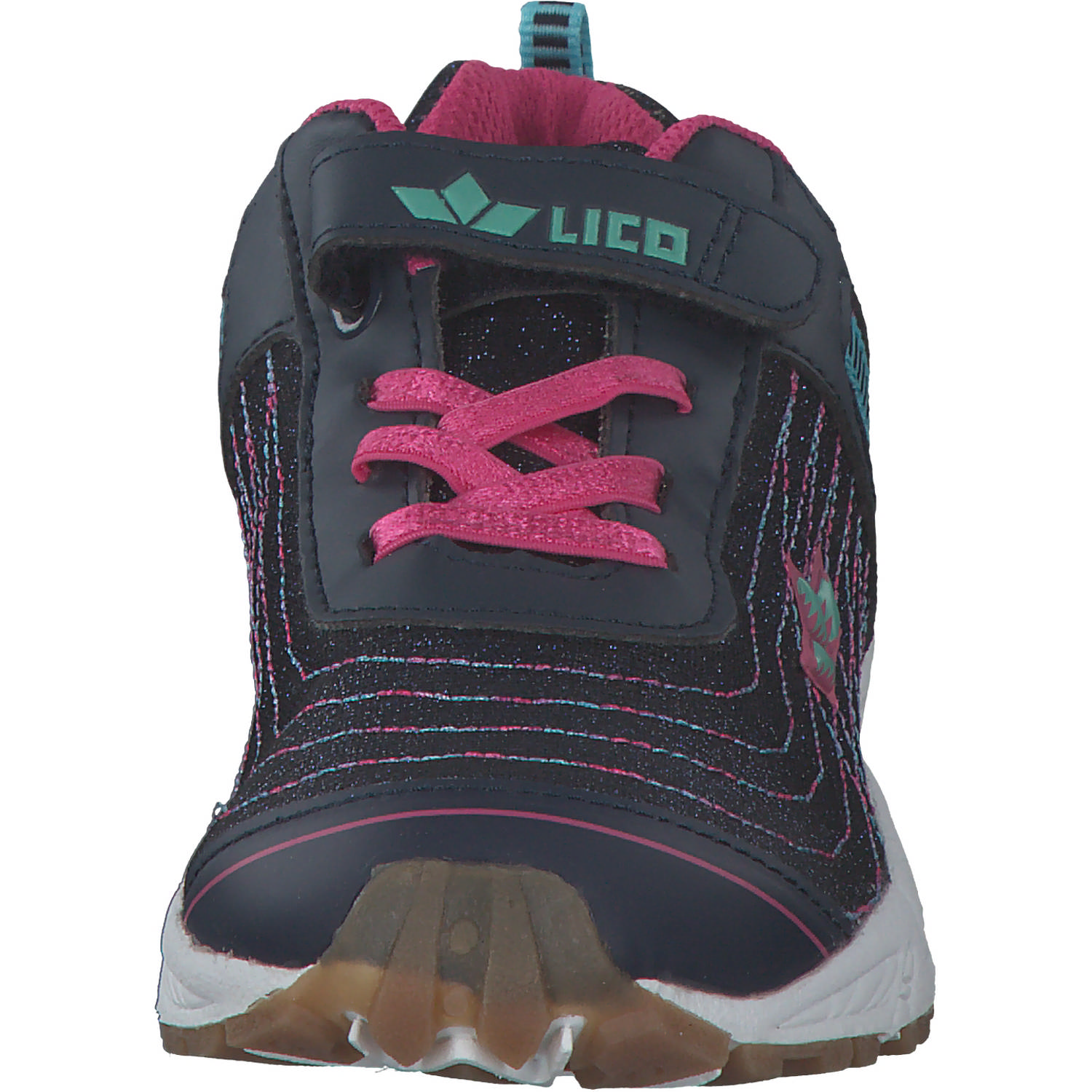 Geka Barney VS W, Sneakers Low, Kinder, marine/pink/tUErkis