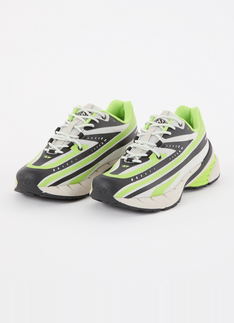 Sneakers Diesel D-airspeed con dettagli in mesh