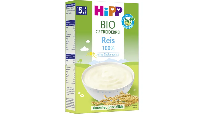 HiPP Bio-Getreide-Brei ohne Zuckerzusatz 200 g