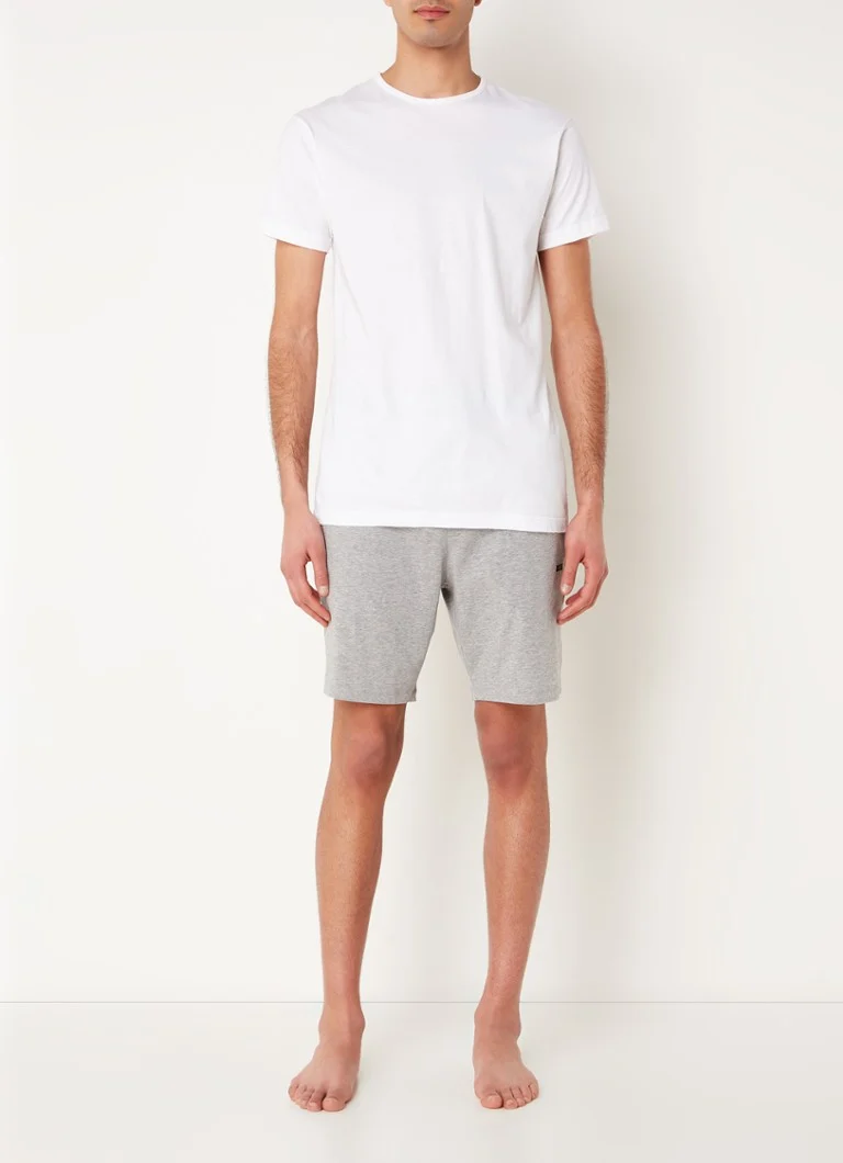 Pantaloni scurți drepți HUGO BOSS Mix&Match cu logo
