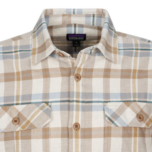M' S L/S ORGANIC COTTON MW FJORD FLANNEL SHIRT Herren - Outdoor Hemd