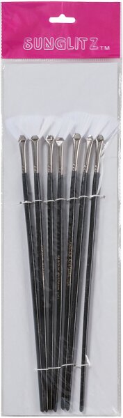CHI SunGlitz Artist Fan Brushes 7er Set Färbepinsel