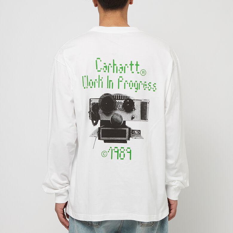 Carhartt WIP Longsleeve Soundface white
