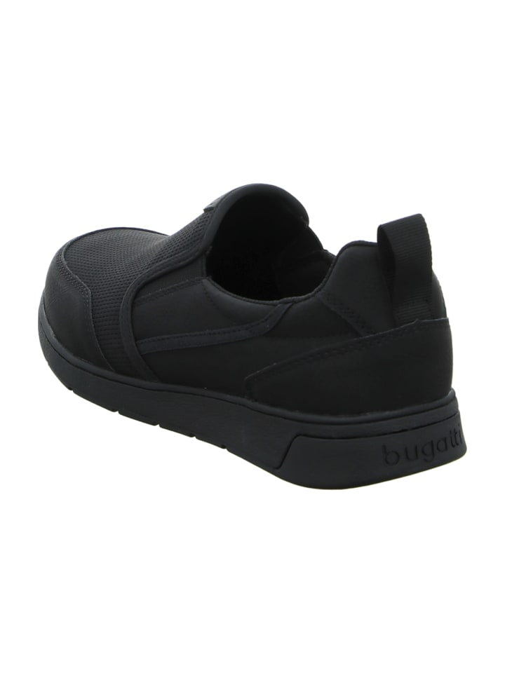 Bugatti Klassische Slipper in Schwarz günstig kaufen