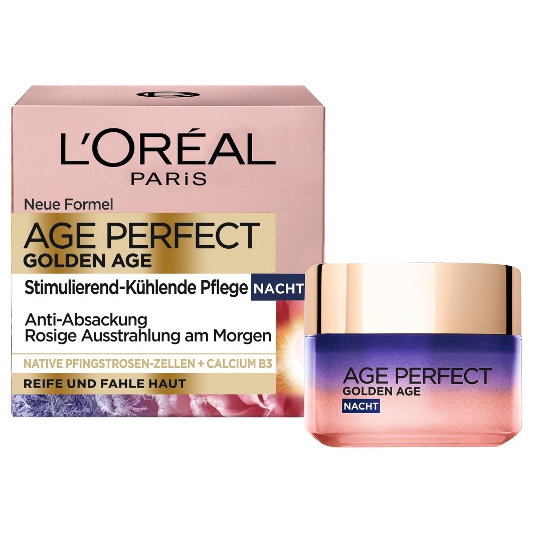 Golden Age Nachtcreme mit Pfingstrosen-Extrakt