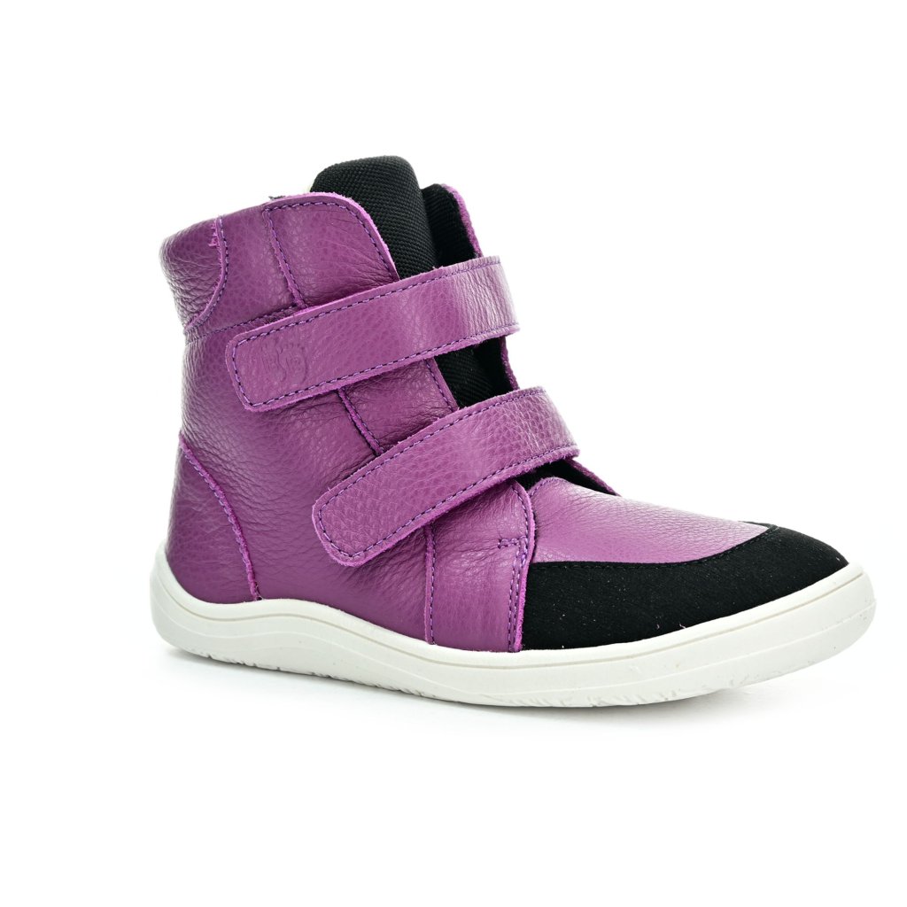 Baby Bare Febo Winter Magenta (mit Membran/Asfaltico) Winterbarfußschuhe