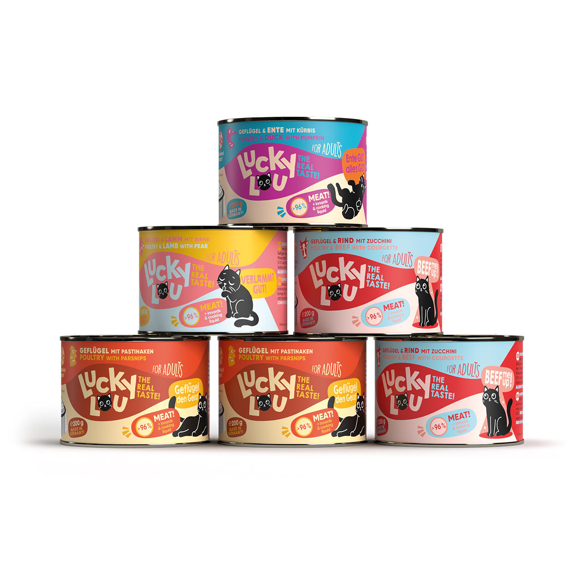 Lucky Lou Lifestage Adult Tasty-Mix 6x200g kaufen