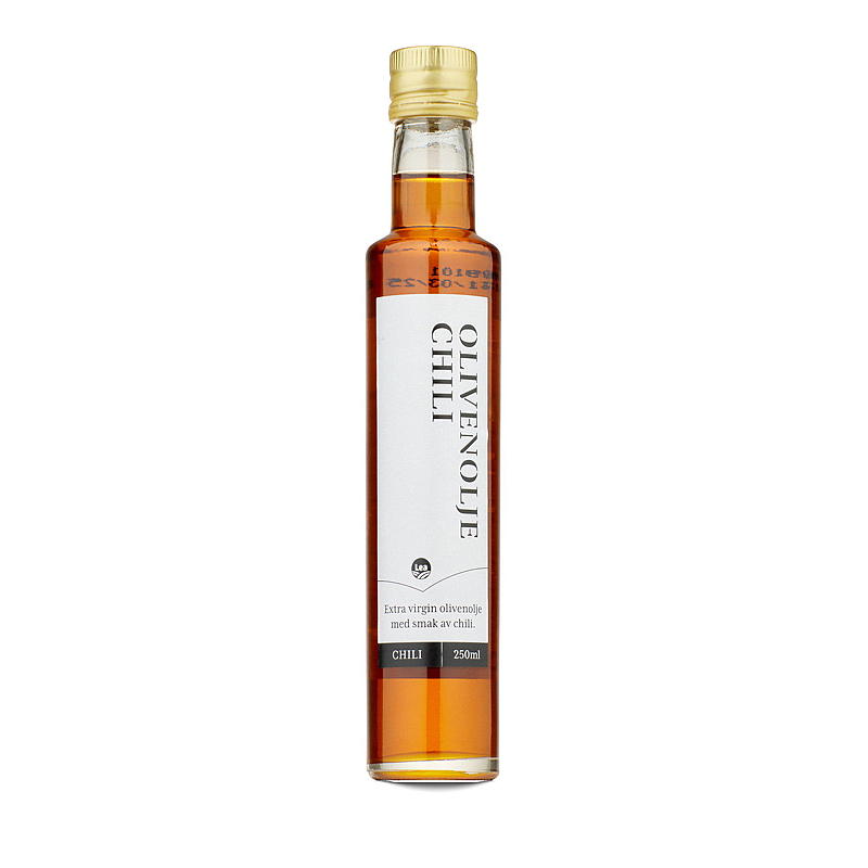 Lea Olivenolje 250 ml Extra virgin m/chili LEA