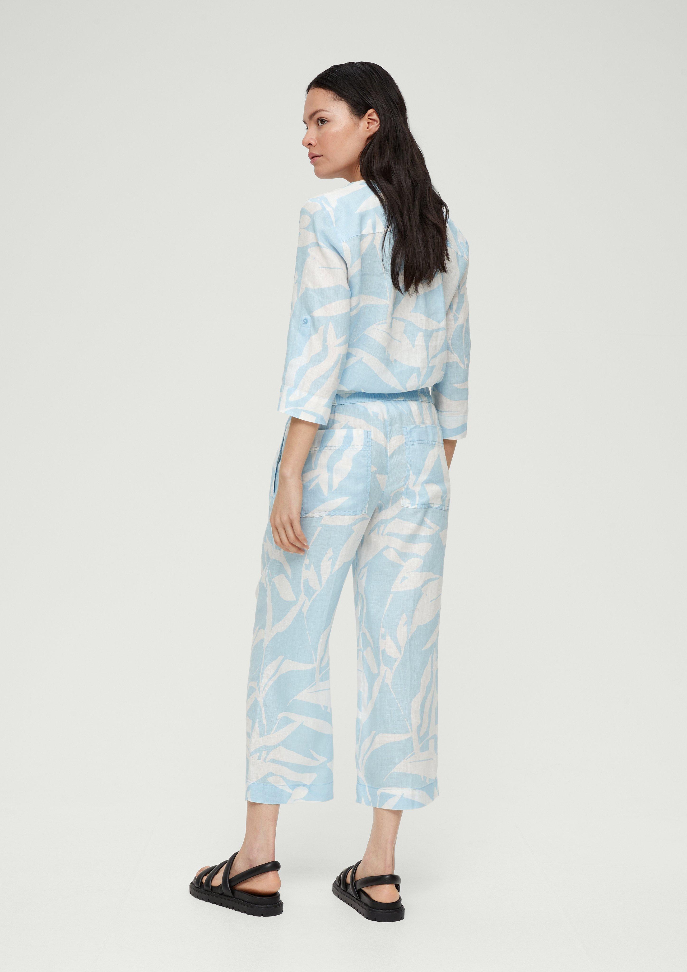 Relaxed: Hose mit Allover-Print  2131515-50A3